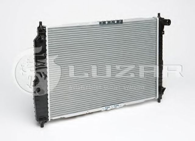 Радиатор охлаждения авео t200(02-)/т250(06-) (l600) мкпп (с конд) (алюм-паяный) luzar LRCCHAV05125