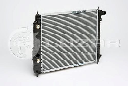 Радиатор охлаждения авео t200(02-)/т250(06-) (l480) акпп (б/конд) (алюм-паяный) luzar LRCCHAV05224
