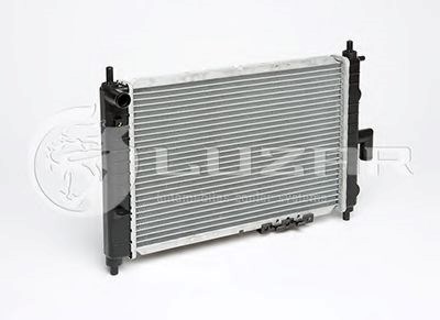 Радиатор охлаждения матиз (2000-) (алюм-паяный) luzar LRCDWMZ01141