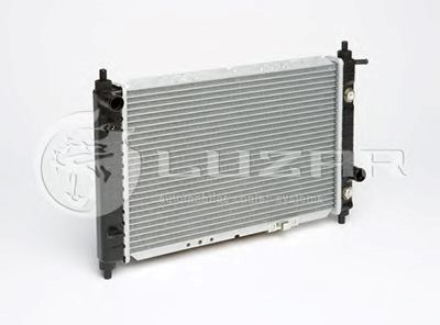 Радиатор охлаждения матиз автомат (алюм-паяный) luzar LRCDWMZ98233