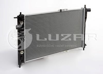 Радиатор охлаждения нексия автомат (алюм-паяный) luzar LRCDWNX94370