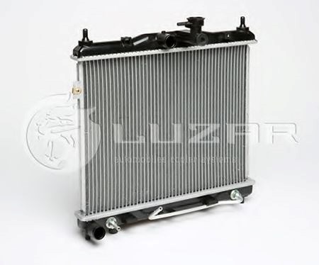 Радиатор охлаждения (алюм) getz 1.1/1.3/1.4/1.6 (02-) акпп (lrc hugz02235) luzar LRCHUGZ02235