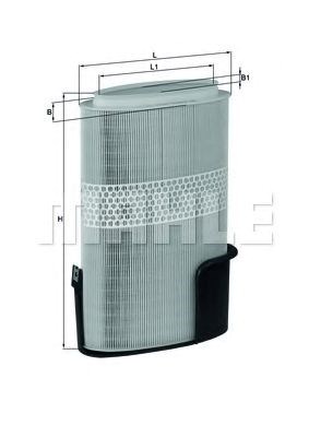Фильтр воздушный LX10096 MAHLE