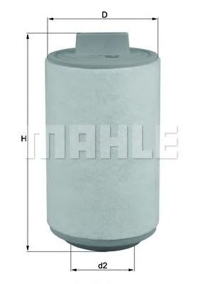 Фильтр воздушный mini cooper 1.6-2.0d 10- (пр-во knecht-mahle) LX3251