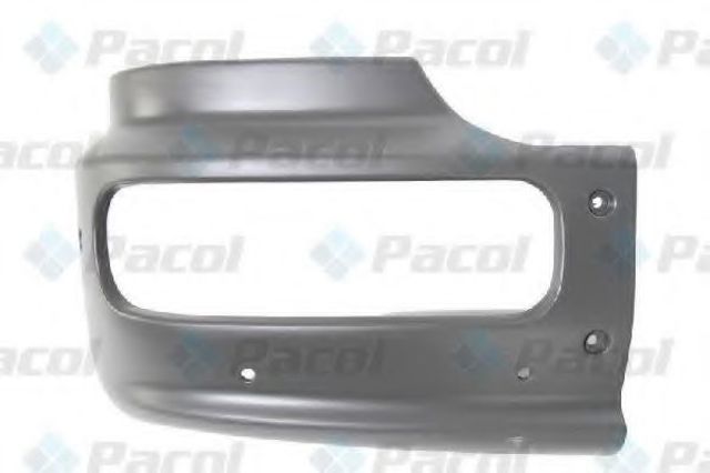 Бампер передний, правая часть MERFB010R PACOL