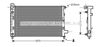 Охладитель мотора MSA2282 AVA