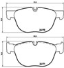 Передние тормозные колодки P06049 BREMBO