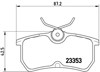 Задние тормозные блины P24047 BREMBO