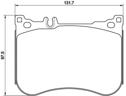 Колодки тормозные передние дисковые P50114 BREMBO