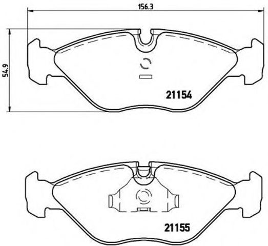 Колодки P71005 BREMBO