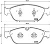 Тормозные колодки P85127 BREMBO