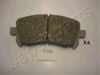 Колодки тормозные дисковые комплект PA796AF JAPANPARTS