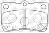 Колодки на тормоз задний дисковый PN1494 NIBK