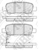 Задние дисковые колодки PN2466 NIBK