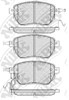 Колодки тормозные дисковые комплект PN2901 NIBK