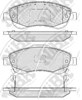 Колодки тормозные PN8808 NIBK