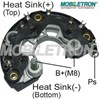 Диодный мост генератора RB117H MOBILETRON