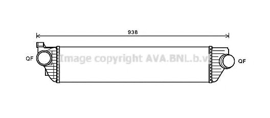 Система охлаждения наддувочного воздуха RTA4498 AVA