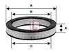 Элемент воздушного фильтра S2810A SOFIMA