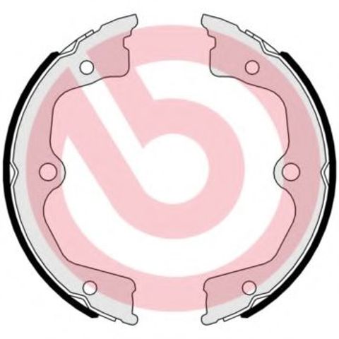 Колодки ручника S28518 BREMBO