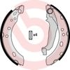 Задние барабанные тормозные колодки S56507 BREMBO
