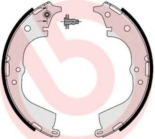 Барабанные колодки S83537 BREMBO