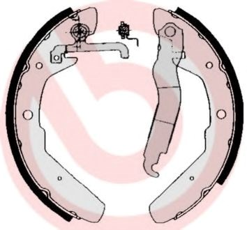 Задние барабанные тормозные колодки S85517 BREMBO