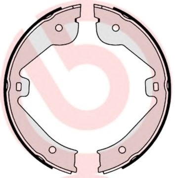 Колодки ручника/стояночного тормоза S85536 BREMBO