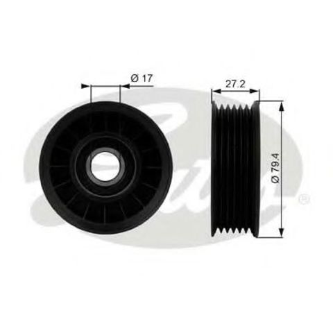 Паразитный ролик приводного ремня T38009 GATES