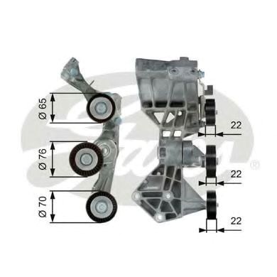 Натяжитель клинового ремня T39064 GATES