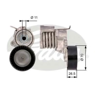 Натяжитель приводного ремня T39115 GATES