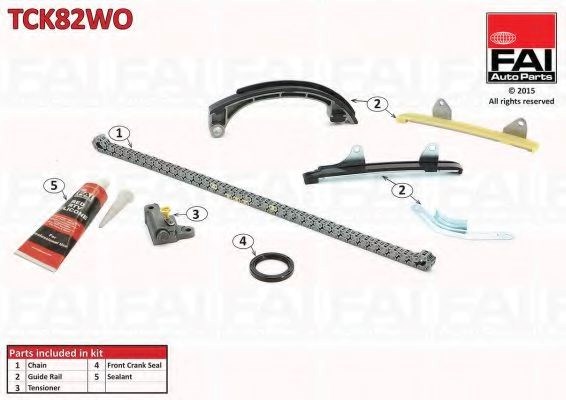 Комплект цепи TCK82WO FAI