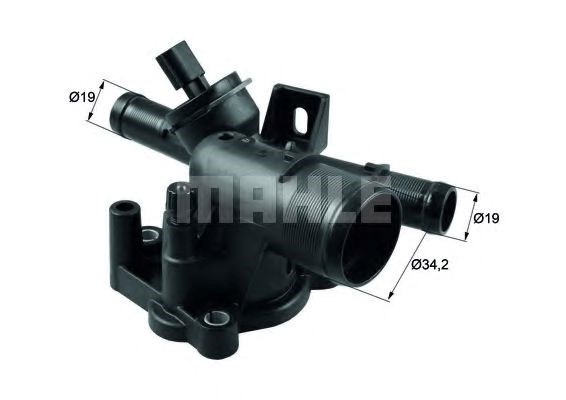 Кожух термостата TI21987 MAHLE