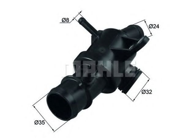 Кожух термостата TM4092 MAHLE