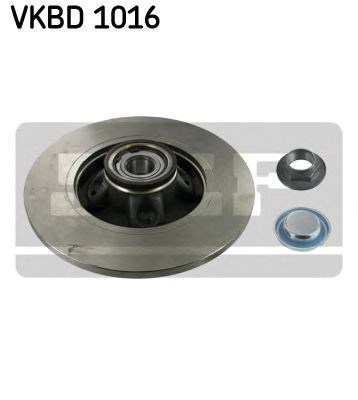 Гальмівний диск з підшипником VKBD1016