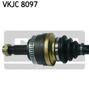 Полуось задняя, правая VKJC8097 SKF