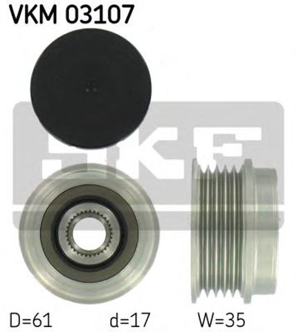 Инерционный шкив Volkswagen Passat B3, B4