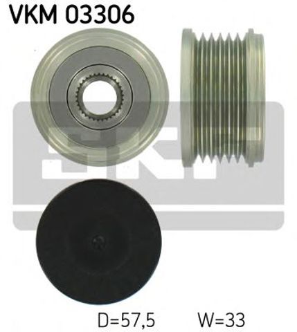 Обгонная муфта генератора VKM03306 SKF