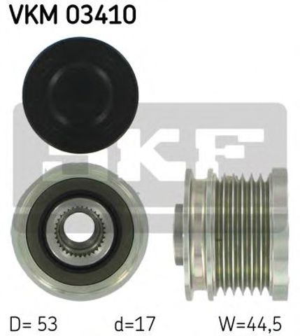 Шкив генератора VKM03410 SKF