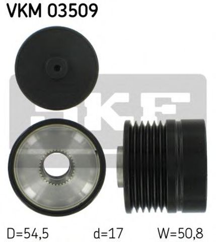 Шкив ремня генератора VKM03509 SKF