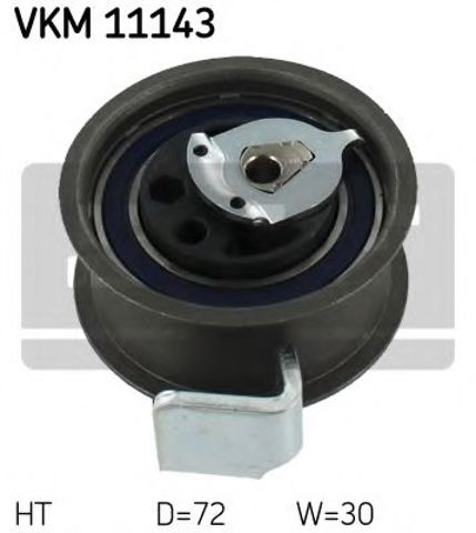 Ролик натяжителя ремня газораспределения VKM11143 SKF