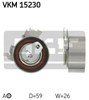 Ролик натяжителя VKM15230 SKF