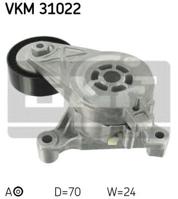 Натяжитель клинового ремня VKM31022 SKF