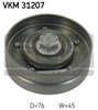 Паразитный ролик приводного ремня VKM31207 SKF