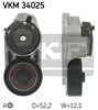 Натяжная планка поликлинового ремня VKM34025 SKF