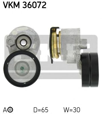Натяжний ролик, поліклінового ременя (вир-во skf) VKM36072