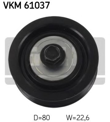Ролик приводного ремня, паразитный VKM61037 SKF