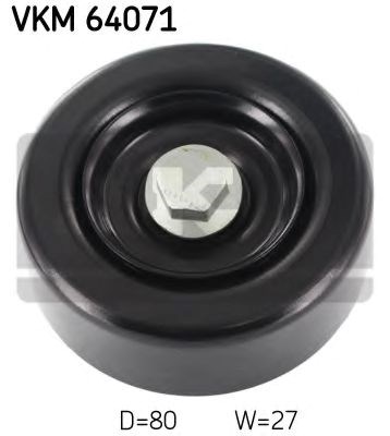 Натяжний ролик, поліклінового ременя (вир-во skf) VKM64071