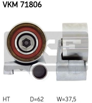 Ролик натяжителя ремня газораспределения VKM71806 SKF