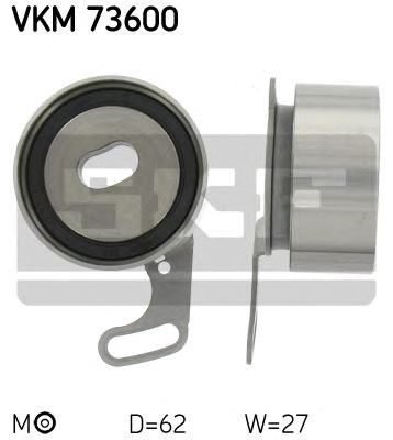 Vkm 73600 skf ролик модуля натягувача ременя VKM73600
